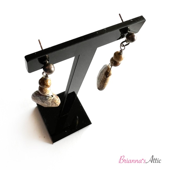 Picture Jasper Dangle Drop Handmade Earrings for Women - Picture 4 of 7